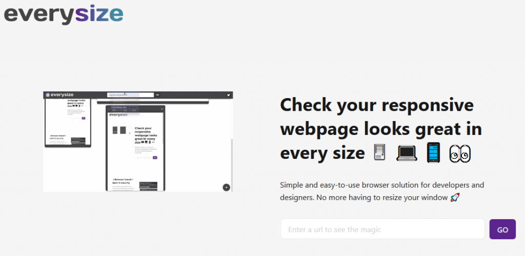 Everysize: Ensuring your website is responsive